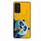 Cute Panda Sketch Premium Glass Phone Case for Samsung Galaxy F13