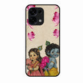 Krishna Eternal Lotus Glass Case for Oppo F31 5G