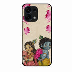 Krishna Eternal Lotus Glass Case for Oppo F31 5G