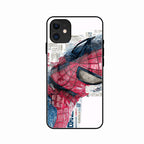 Red Blue Web Hero Glass Phone Cover for iPhone 12 mini - ShopOnCliQ
