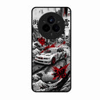 Japanese Wave Drift Racing Premium Glass Phone Case for Realme 14 Pro 5G