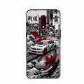 Japanese Wave Drift Racing Premium Glass Phone Case for Oneplus 7