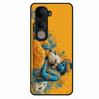 Divine Krishna Gopal Premium Glass Phone Case for Vivo Y400 Pro 5G