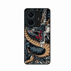 Midnight Dragon Glass Phone Case for iQOO Z6 Pro 5G