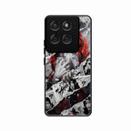 Itachi Uchiha Manga Collage Glass Phone Case for Motorola Edge 60 Stylus 5G