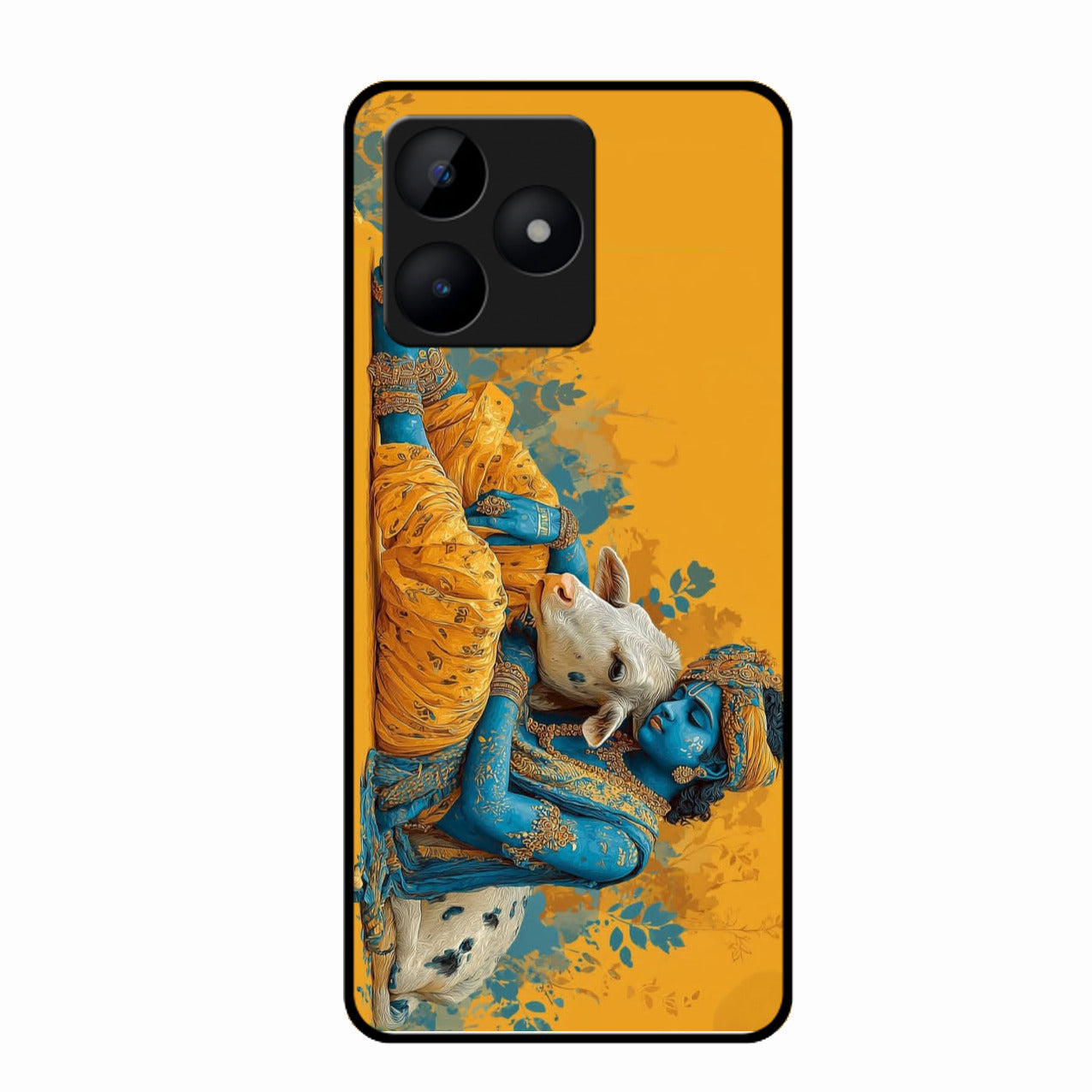 Divine Krishna Gopal Premium Glass Phone Case for Realme C53