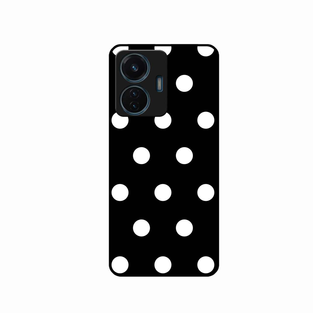 Classic Polka Dot Glass Phone Case for iQOO Z6 Lite 5G