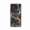 Midnight Dragon Glass Phone Case for Motorola G85 5G