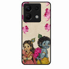 Krishna Eternal Lotus Glass Case for Redmi Note 13 Pro 5G