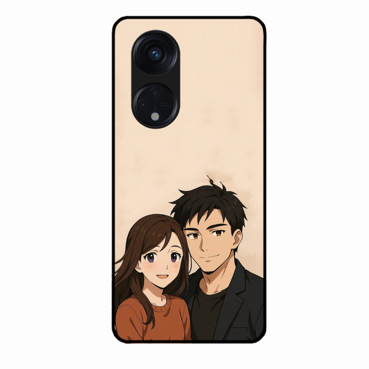 Custom Personalised Art Photo Glass Case for Oppo Reno 8T 5G