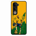 Golden Striker Glass Phone Case for Vivo Y400 5G