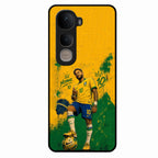 Golden Striker Glass Phone Case for Vivo Y400 5G