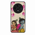 Krishna Eternal Lotus Glass Case for Oppo F27 5G