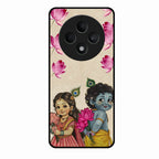 Krishna Eternal Lotus Glass Case for Oppo F27 5G