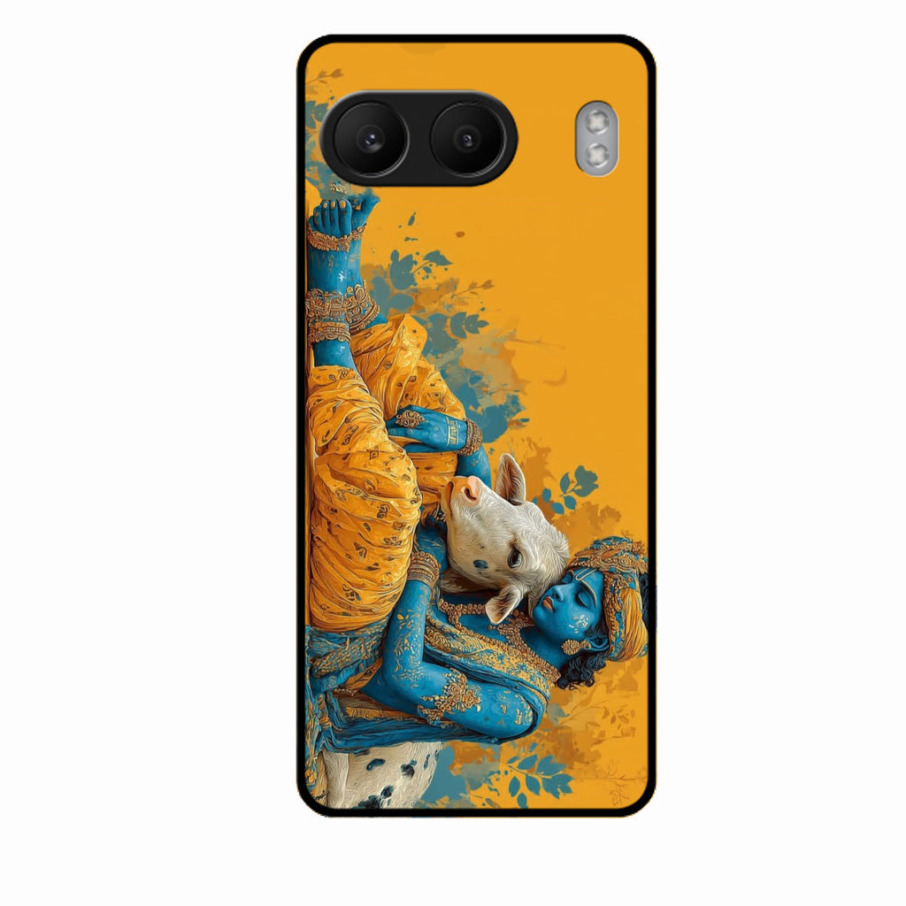 Divine Krishna Gopal Premium Glass Phone Case for Oneplus Nord 4 5G