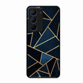 Midnight Gold Geometric Premium Glass Phone Case for Realme Narzo 80X 5G