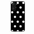 Classic Polka Dot Glass Phone Case for Vivo T3 Lite 5G