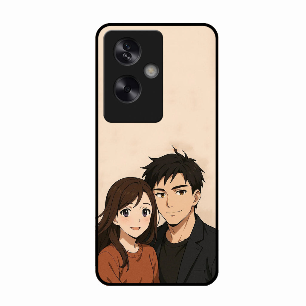 Custom Personalised Art Photo Glass Case for Oppo A79 5G