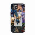 Eternal Radha Krishna Love Glass Phone Case for iPhone 15 Plus
