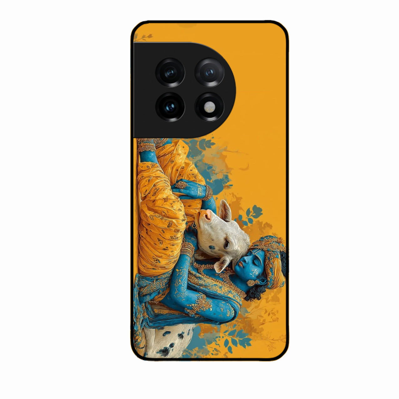 Divine Krishna Gopal Premium Glass Phone Case for Oneplus 11 5G