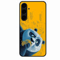 Cute Panda Sketch Premium Glass Phone Case for Samsung Galaxy S24 Plus 5G