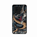 Midnight Dragon Glass Phone Case for iQOO Neo 7 Pro 5G