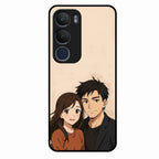 Custom Personalised Art Photo Glass Case for Vivo Y29 5G