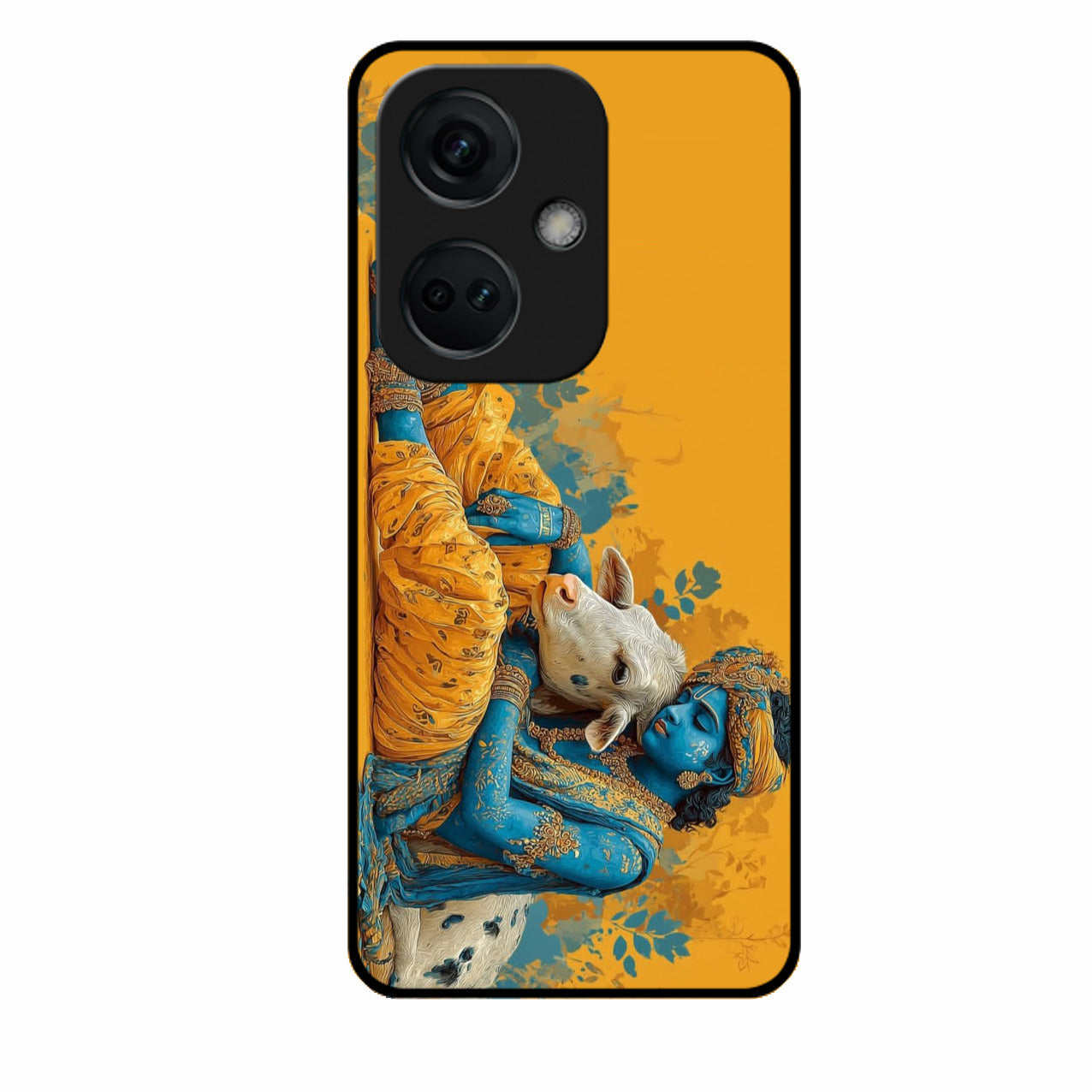 Divine Krishna Gopal Premium Glass Phone Case for Oneplus Nord Ce 3 5G