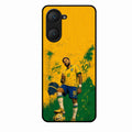 Golden Striker Glass Phone Case for Vivo T3 Lite 5G