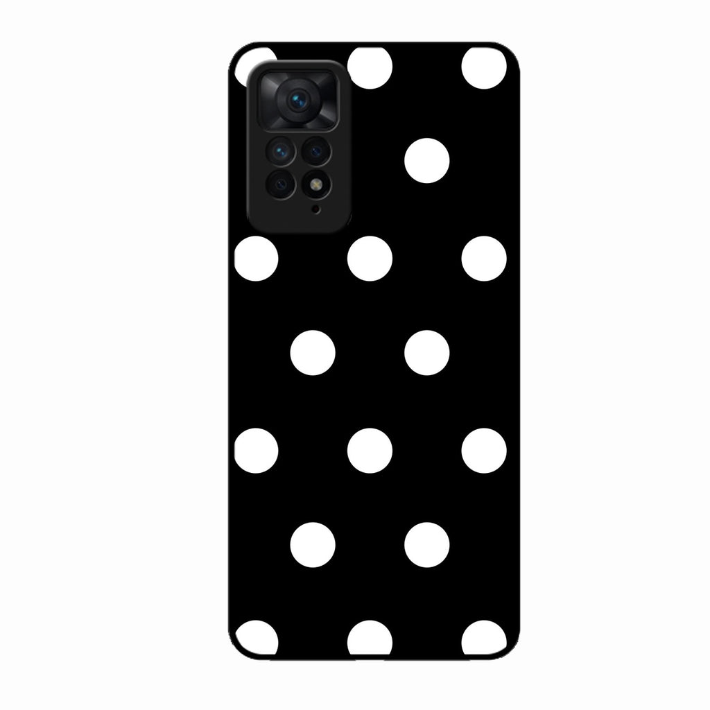 Classic Polka Dot Glass Phone Case for Redmi Note 11 Pro Plus 5G