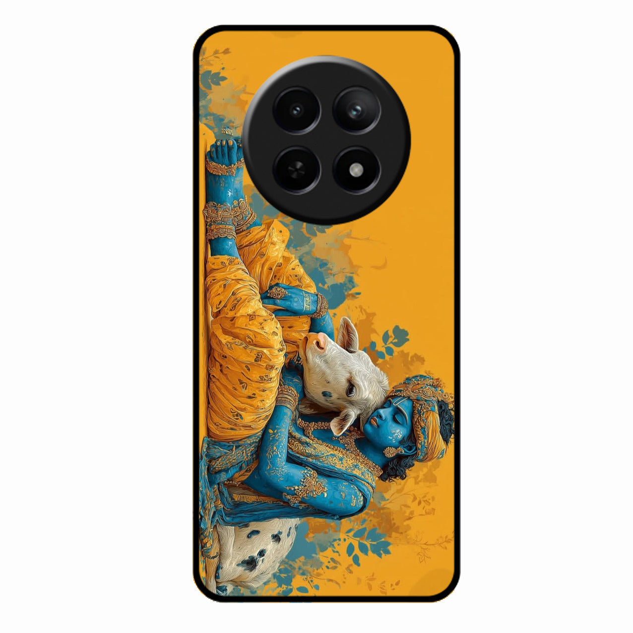 Divine Krishna Gopal Premium Glass Phone Case for Realme 12 5G