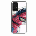 Red Blue Web Hero Glass Phone Cover for Redmi Note 11T 5G - ShopOnCliQ