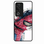 Red Blue Web Hero Glass Phone Cover for Oppo A3 Pro 5G