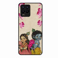 Krishna Eternal Lotus Glass Case for Realme 8 Pro