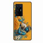 Divine Krishna Gopal Premium Glass Phone Case for Vivo X70 Pro Plus 5G - ShopOnCliQ