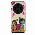 Krishna Eternal Lotus Glass Case for Oppo Find X8 Pro 5G