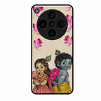Krishna Eternal Lotus Glass Case for Oppo Find X8 Pro 5G