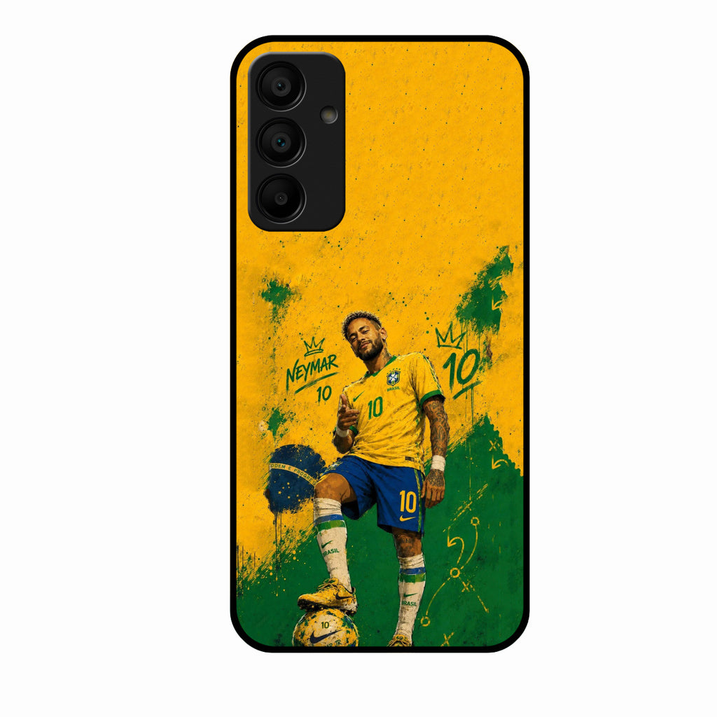 Golden Striker Glass Phone Case for Samsung Galaxy M15 5G