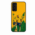 Golden Striker Glass Phone Case for Samsung Galaxy M15 5G