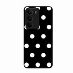 Classic Polka Dot Glass Phone Case for Realme C75 5G