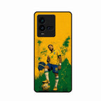Golden Striker Glass Phone Case for iQOO 9T 5G