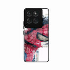 Red Blue Web Hero Glass Phone Cover for Motorola Edge 60 Stylus 5G
