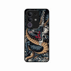 Midnight Dragon Glass Phone Case for iQOO Z10x 5G