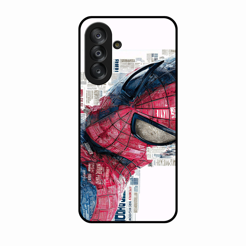 Red Blue Web Hero Glass Phone Cover for Samsung Galaxy A26 5G - ShopOnCliQ