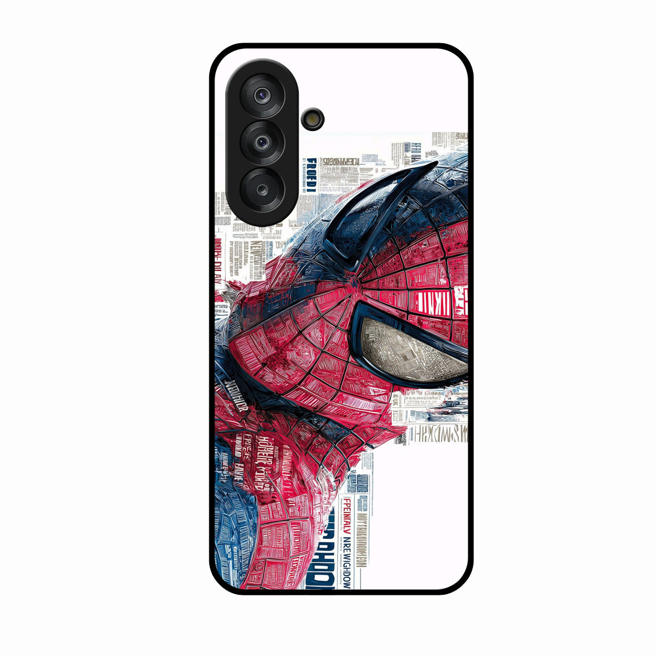 Red Blue Web Hero Glass Phone Cover for Samsung Galaxy A26 5G