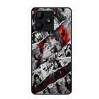 Itachi Uchiha Manga Collage Glass Phone Case for Realme C53