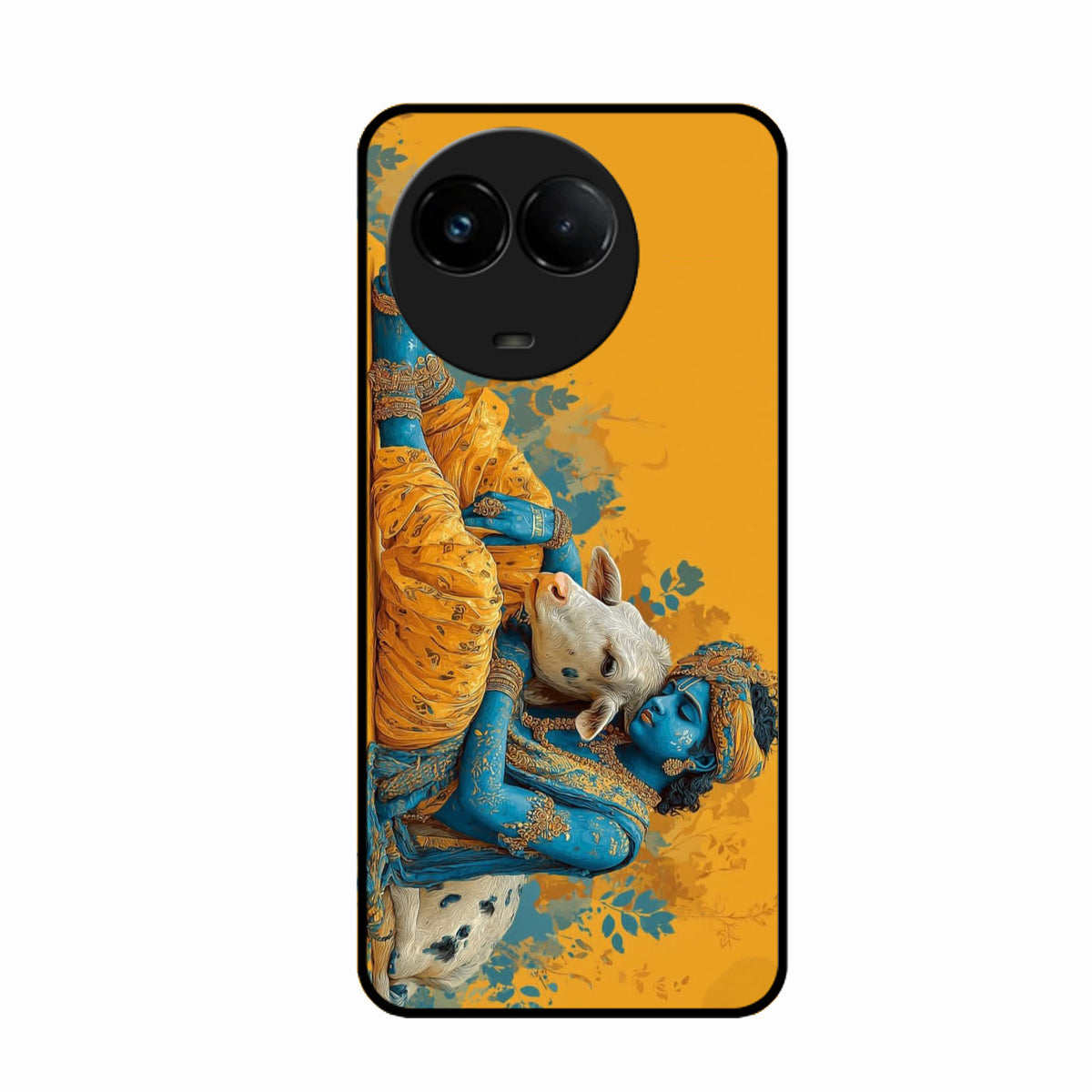 Divine Krishna Gopal Premium Glass Phone Case for Realme C67 5G