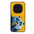 Cute Panda Sketch Premium Glass Phone Case for Redmi Note 15 Pro Plus 5G