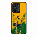 Golden Striker Glass Phone Case for Realme 15 Pro 5G
