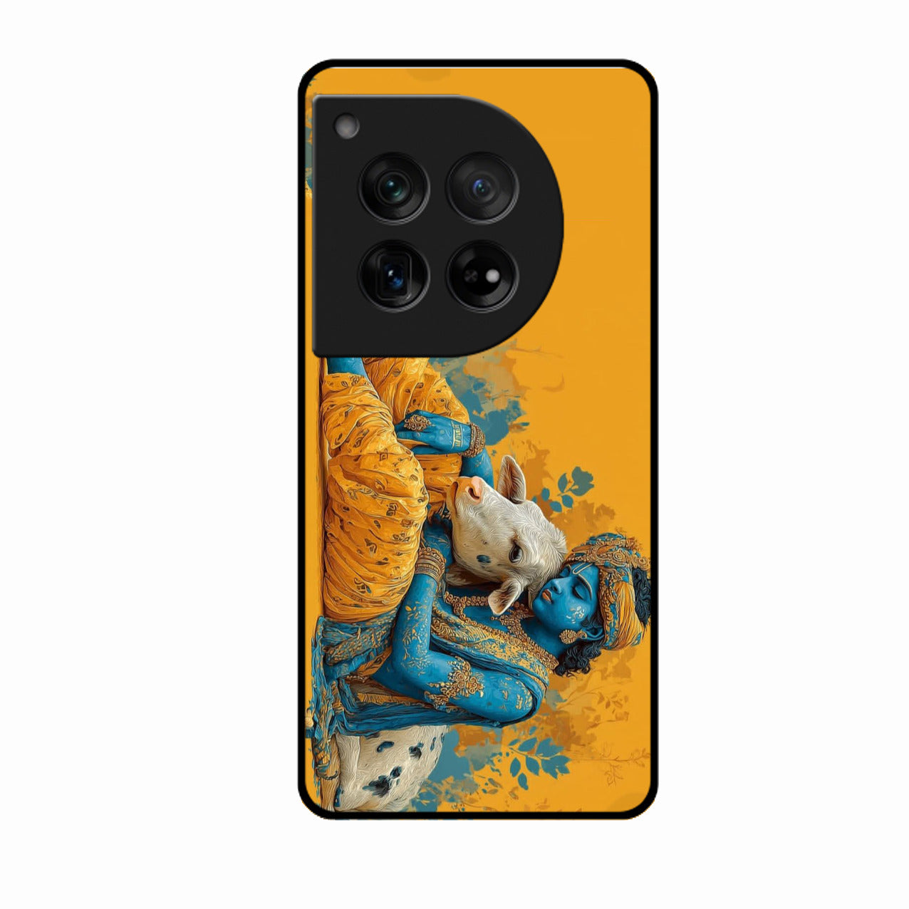 Divine Krishna Gopal Premium Glass Phone Case for Oneplus 12 5G